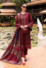 MARIA.B MPrints Winter – Embroidered Twill Linen Suit MPT-2807-A