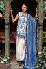 MARIA.B MPrints – Embroidered Irish Linen Suit - MPA3108-A