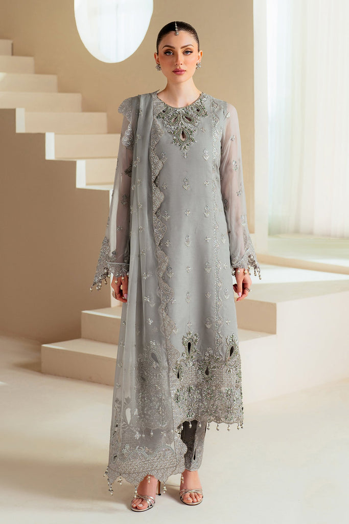 Alizeh Aymal Luxury Bamber Chiffon Formals  – AF-BHM-4046-Ahvi