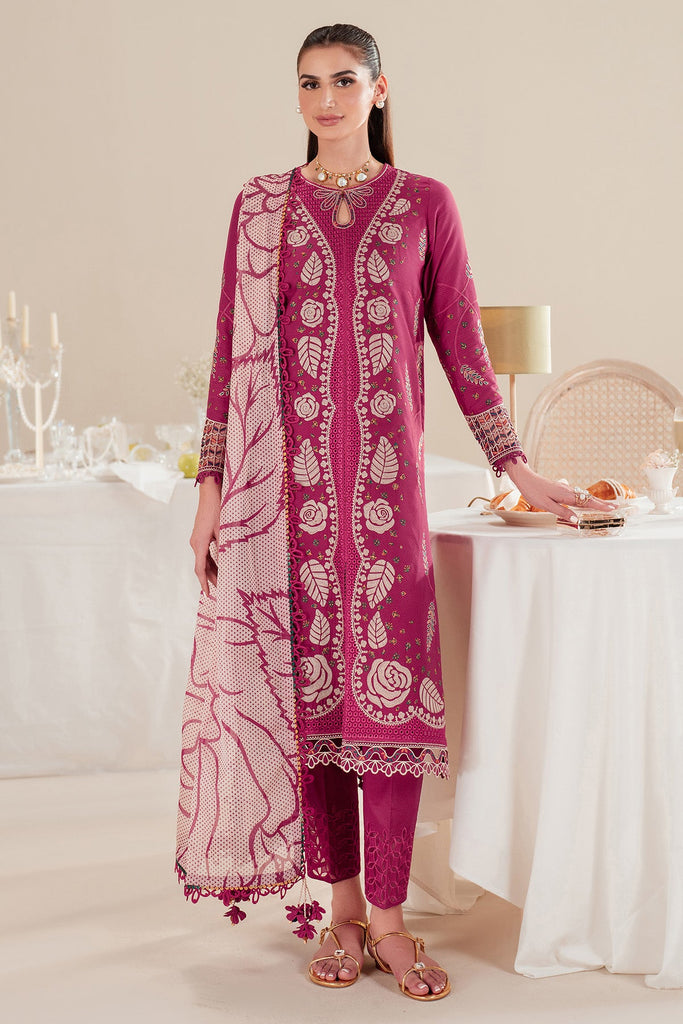 Jazmin Iris Luxury Lawn 2025 – D05