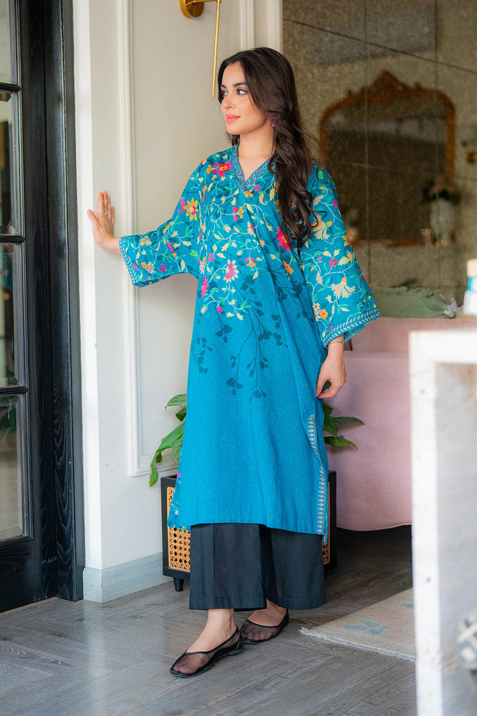 Sahar Selene Lawn 1Pc Shirt – Floral splash
