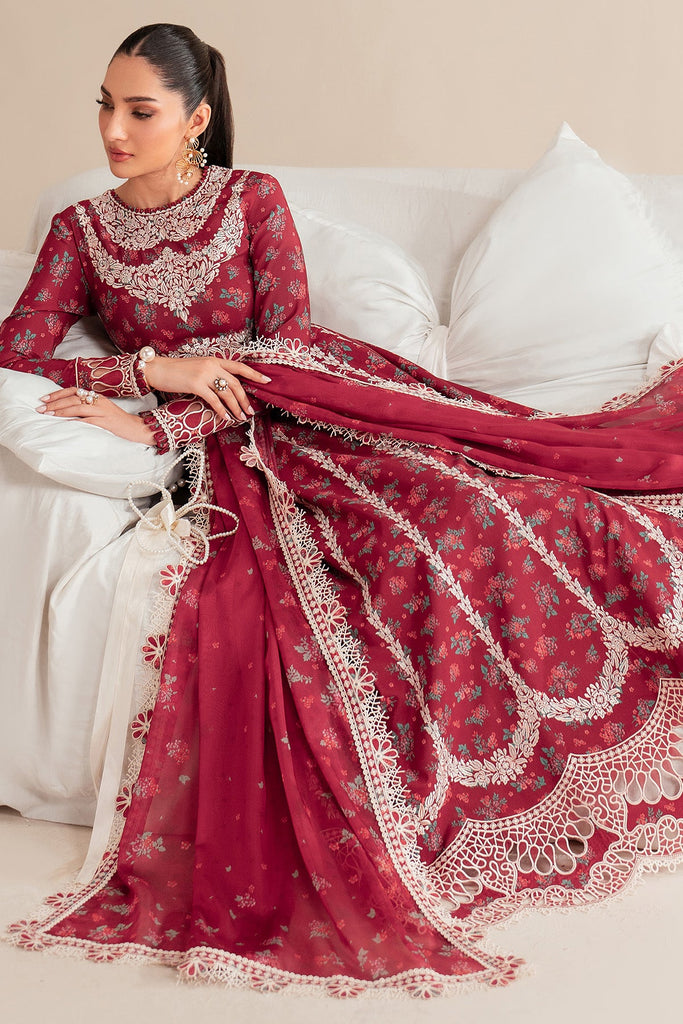 Jazmin Iris Luxury Lawn 2025 – D08