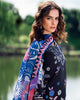 Roheenaz Garden Veal Printed Lawn – BlackBerry Frost