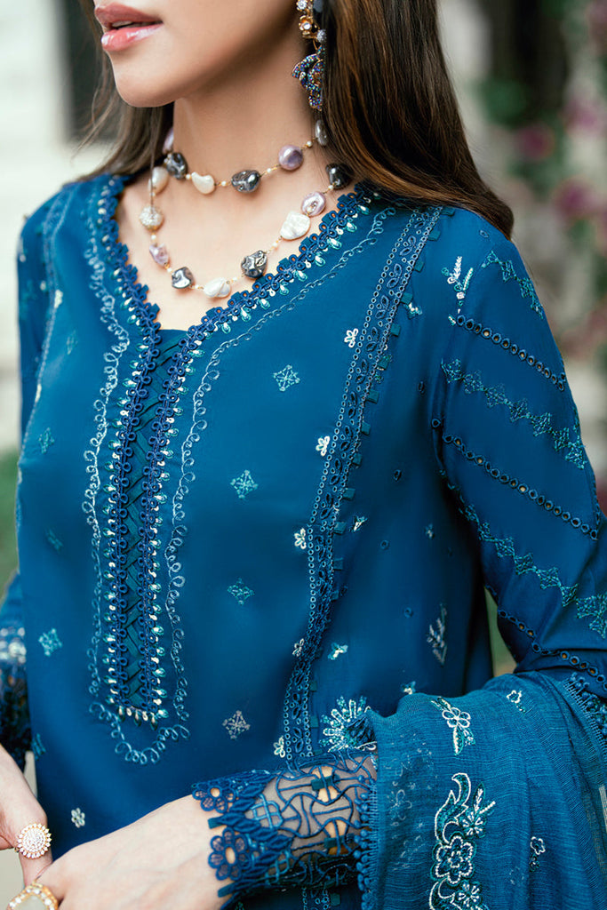 Qalamkar Luxury Lawn Eid Edit – SB-11 Noray
