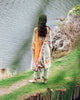 Roheenaz Garden Veal Printed Lawn – Crimson Whisper