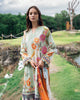 Roheenaz Garden Veal Printed Lawn – Crimson Whisper