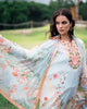 Roheenaz Garden Veal Printed Lawn – Cloudberey glaze