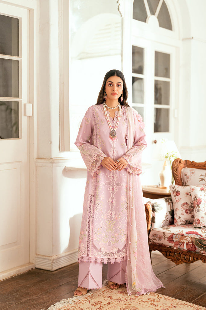 Qalamkar Luxury Lawn Eid Edit – SB-06 Komal