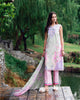 Roheenaz Garden Veal Printed Lawn – Tulip Sugar