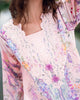 Roheenaz Garden Veal Printed Lawn – Lilac Dust