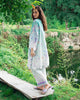 Roheenaz Garden Veal Printed Lawn – Jazmine Haze.