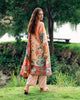 Roheenaz Garden Veal Printed Lawn – Petal Glaze