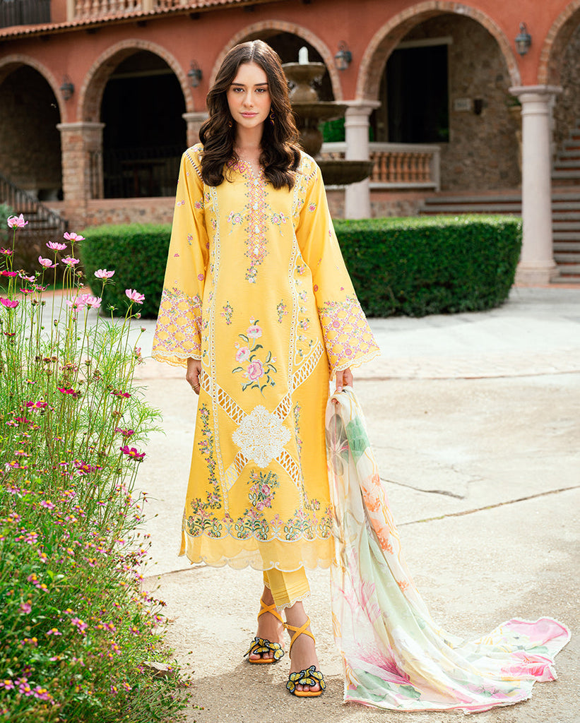 Roheenaz Summer Reverie Luxury Lawn – Lunara