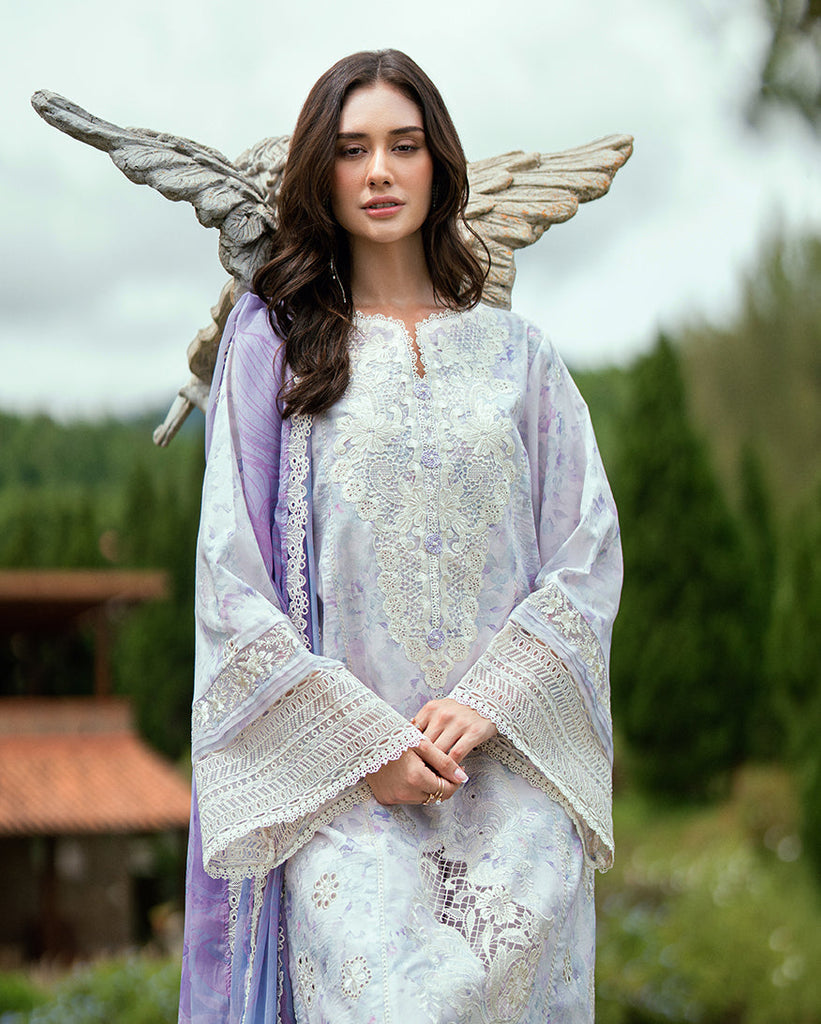 Roheenaz Summer Reverie Luxury Lawn – Florin