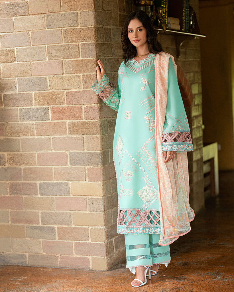 Roheenaz Summer Reverie Luxury Lawn – Ravena