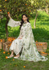 Sardinia Printkari Lawn – White Tulip