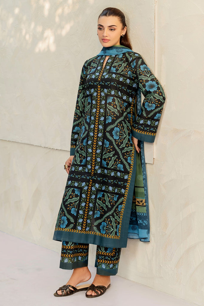 Jazmin Summer Basics – Digital Printed Lawn D-9201
