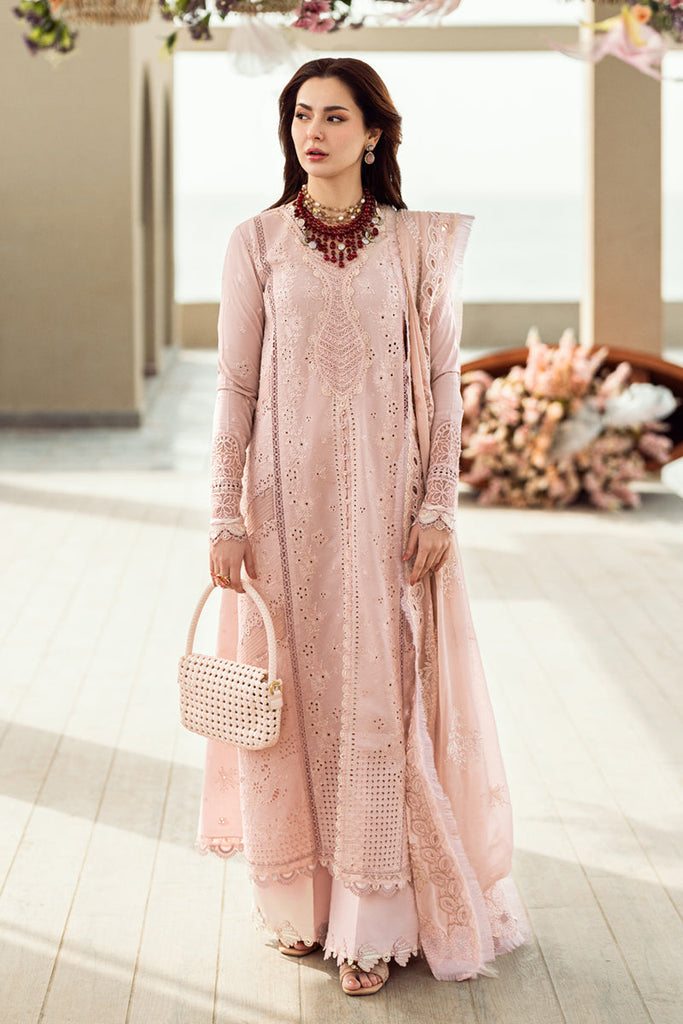 Qalamkar X Hania Aamir · Spring/Summer Luxury Lawn – FK-10 ZOE