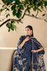 Firdous Sunspell Lawn – D142 - Blueberry