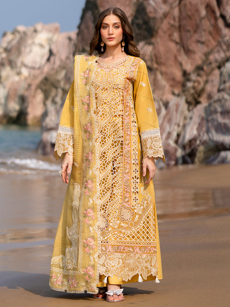 Mahnur Sirene Luxury Lawn – Dahlia