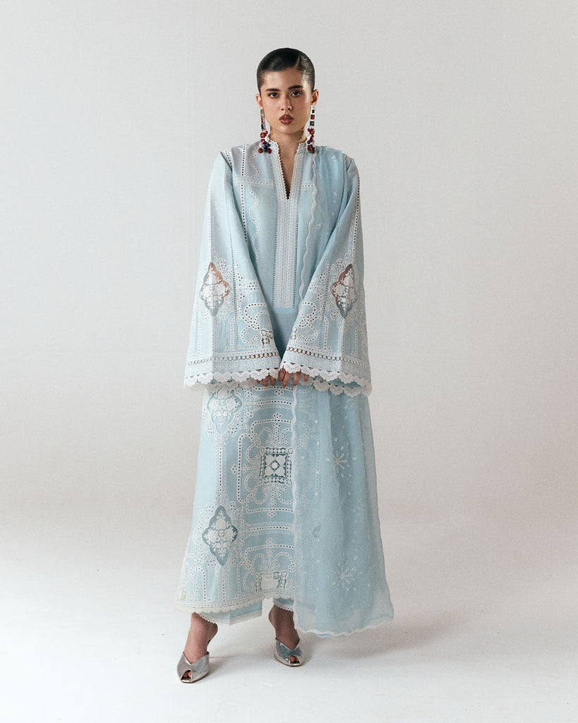 Hussain Rehar Jugnu Luxury Lawn Edit – Dira