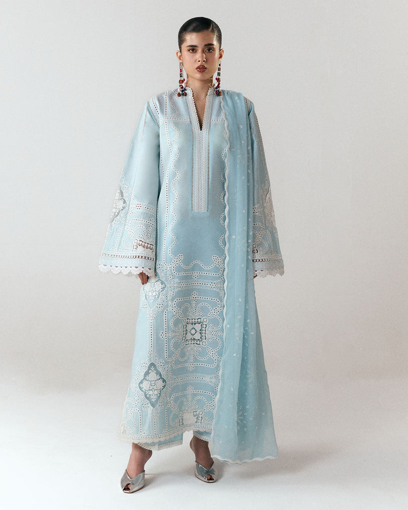 Hussain Rehar Jugnu Luxury Lawn Edit – Dira
