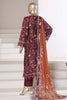 Sadabahar Stitched Lawn – 984-BROWN