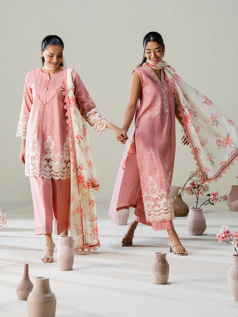 Faiza Faisal FNP Lawn Prints – BLUSH HORIZON