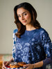 Faiza Faisal FNP Lawn Prints – MIDNIGHT MEADOW