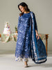 Faiza Faisal FNP Lawn Prints – MIDNIGHT MEADOW