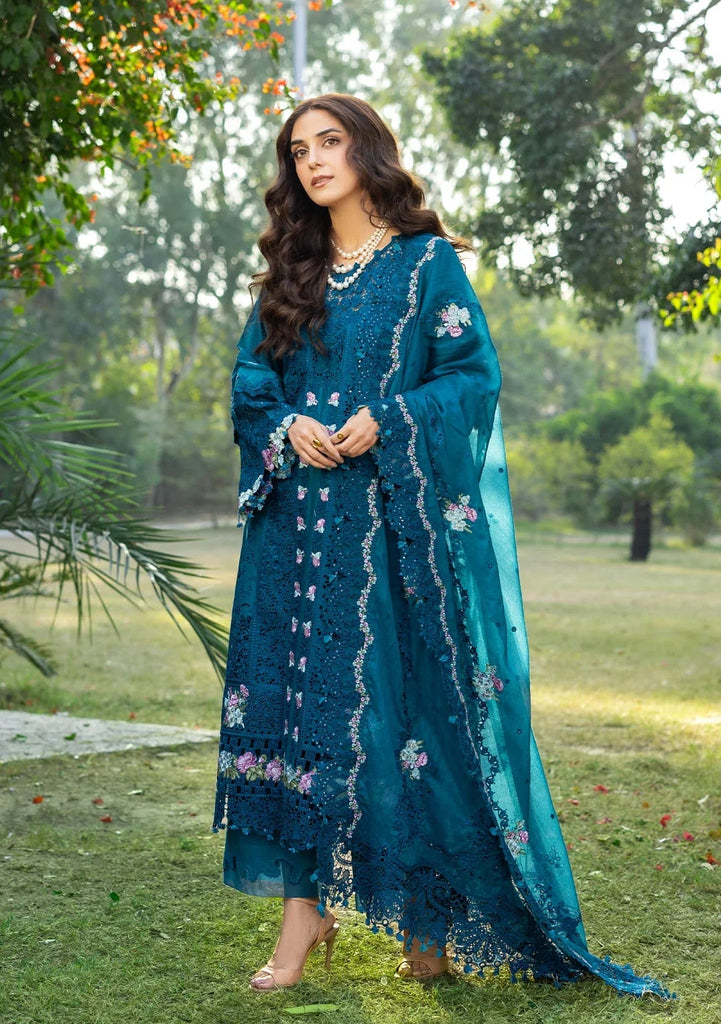 Elaf Luxury Lawn – ELY-06 SAPPHIRE