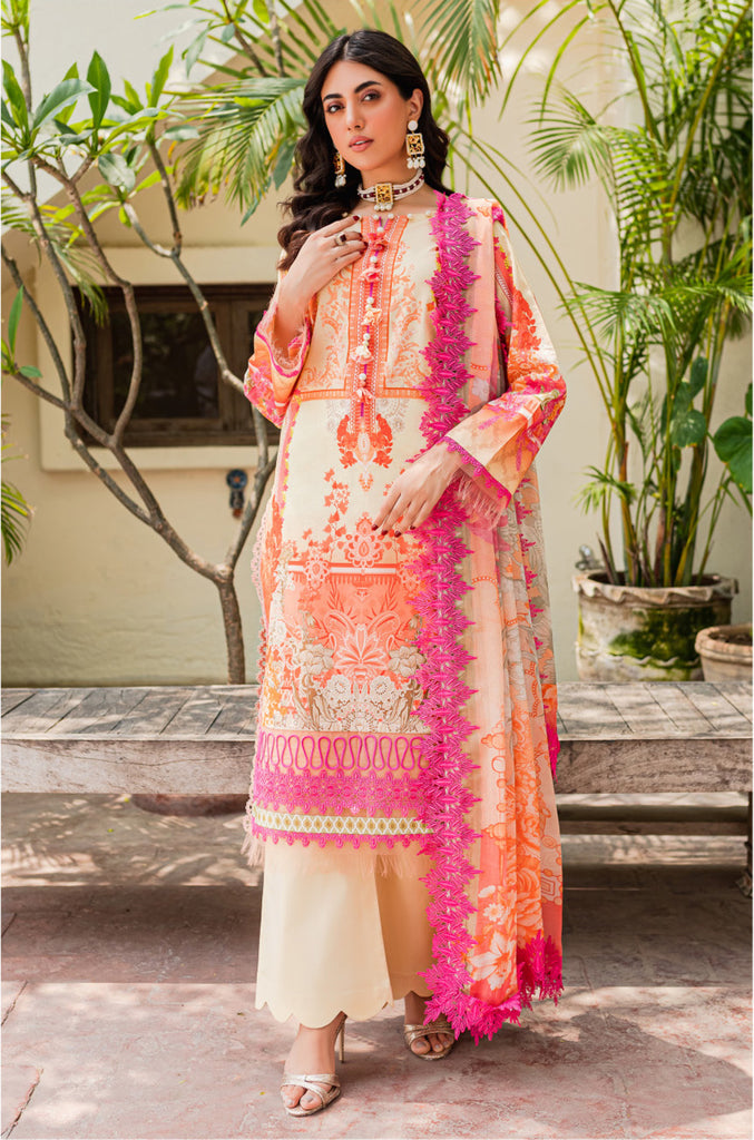 Firdous Lawn Collection with Chiffon Dupatta  – 20322-A