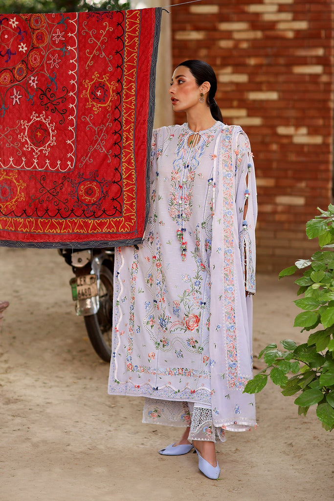 Zaha Festive Luxury Lawn – Periwinkle Muse (Z-11)