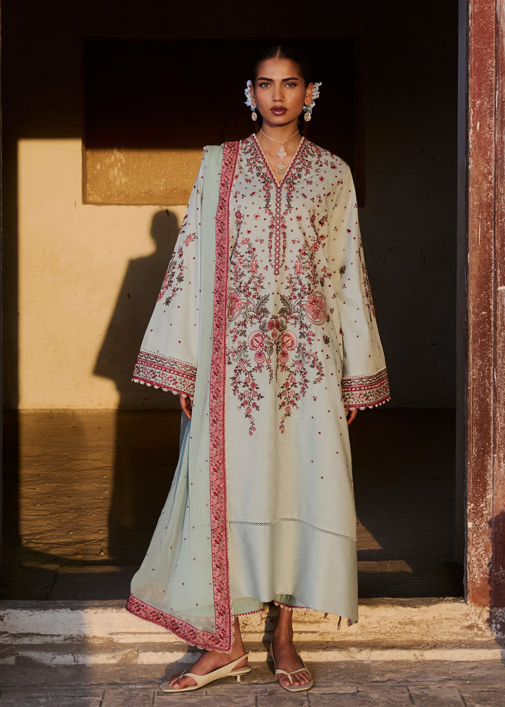 Hussain Rehar Zan Festive Luxury Lawn  – Firuz