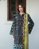 Roheenaz Whispered Florals Lawn – Garden Mist