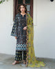 Roheenaz Whispered Florals Lawn – Garden Mist