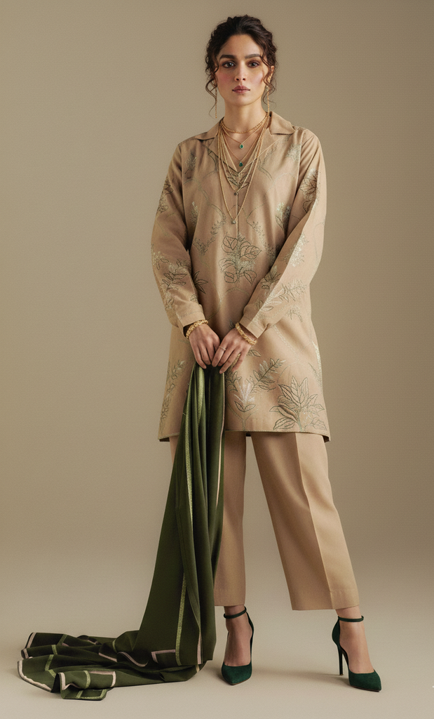 Zara Shahjahan Coco Fall/Winter – Amber-1A