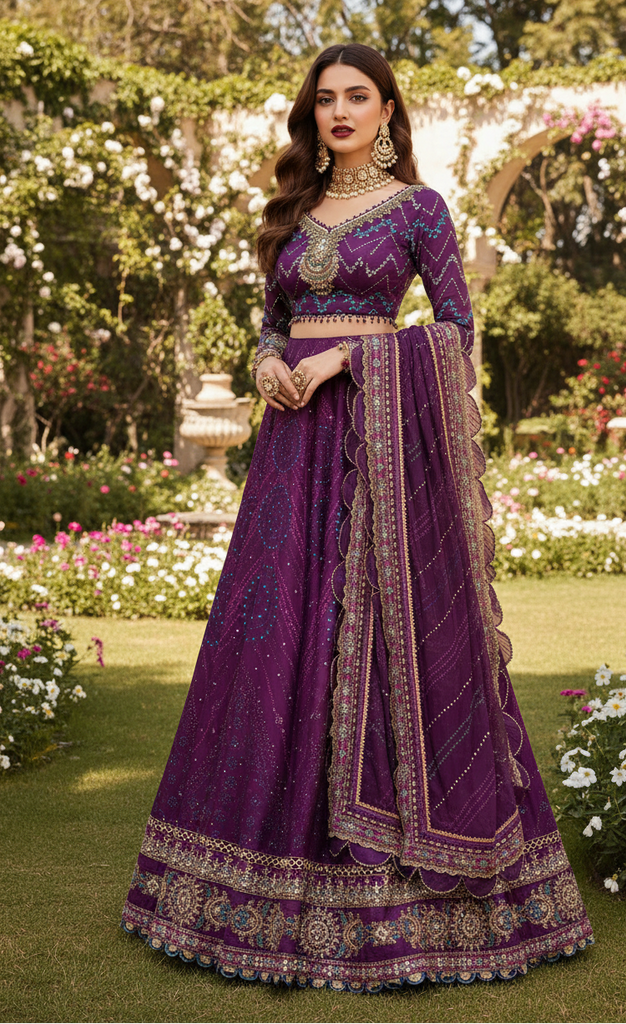 MARIA.B Sateen Cotton Satin Suit – CST-802