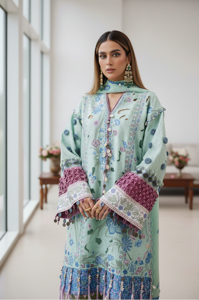 Elan Luxury Lawn 2025 – AMARA (EL25-09 B)