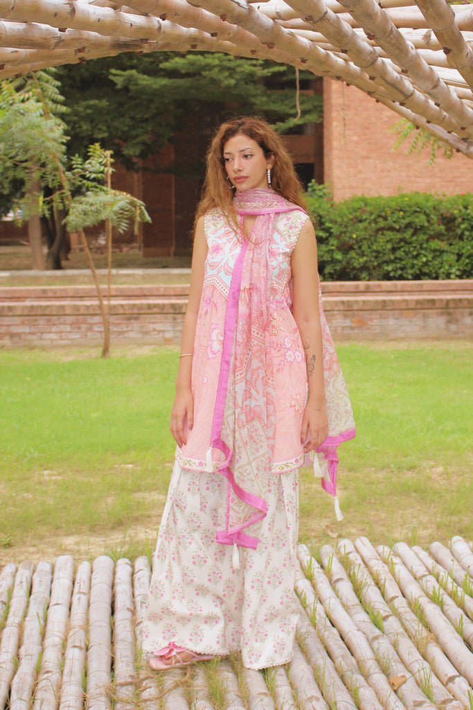 Saira Rizwan Joolie Prints Lawn – BRUNCH BABE – JPU25-10