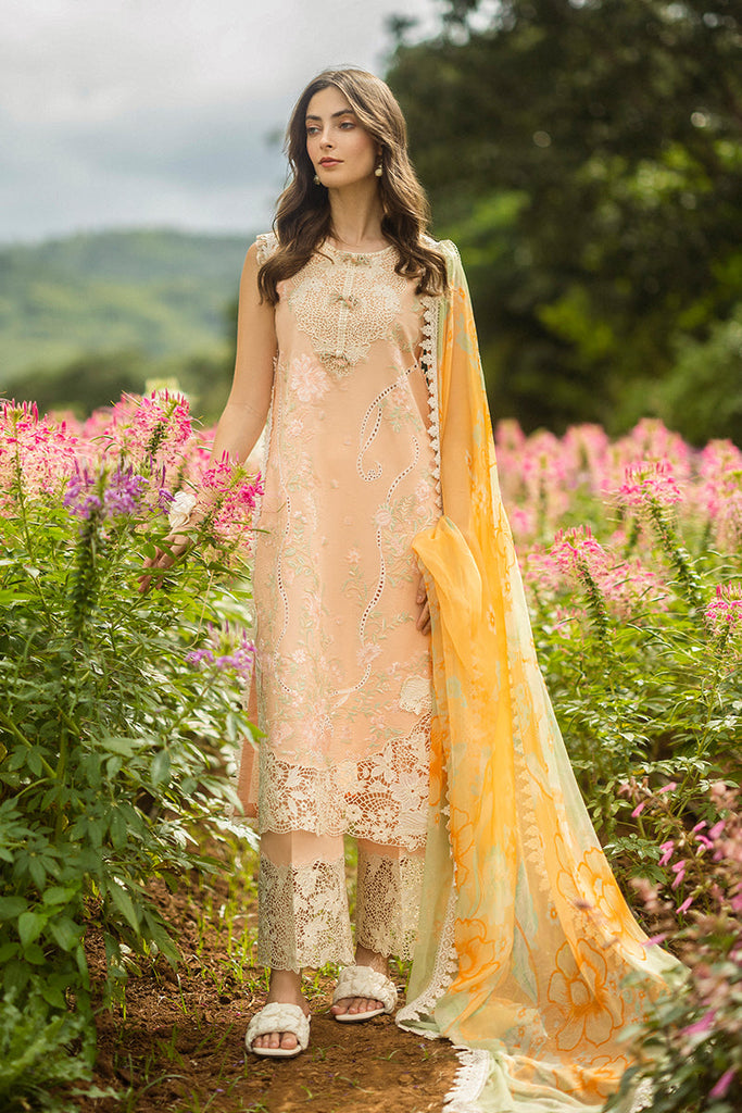 Mushq Secret Garden Hemline Spring/Summer Lawn – Moonlit Petals
