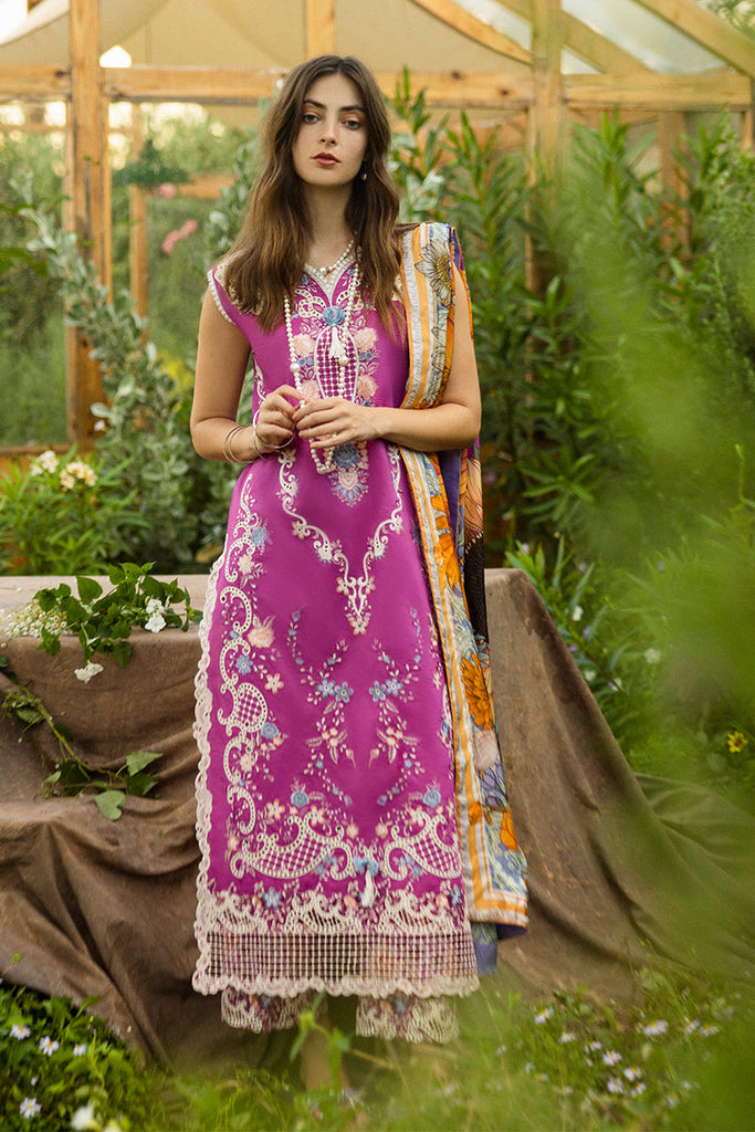 Mushq Secret Garden Hemline Spring/Summer Lawn – Mystic Rose