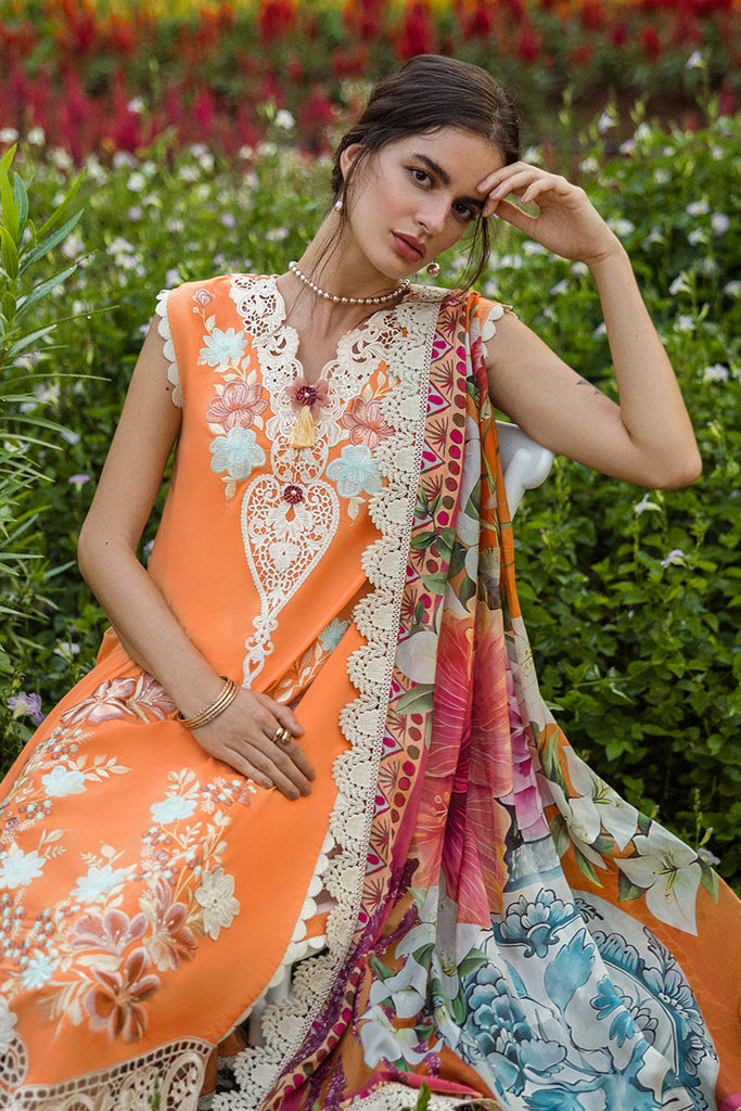 Mushq Secret Garden Hemline Spring/Summer Lawn – Silent Petals