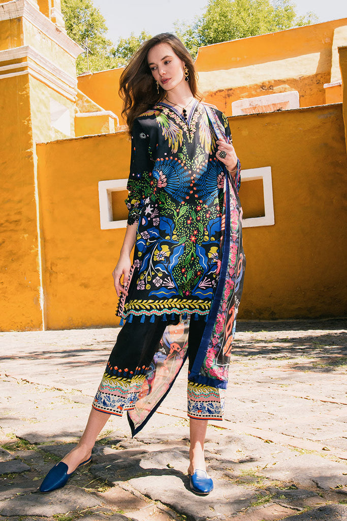 Mushq La Dolce Hemline Lawn Prints Vol-2 – Spring Bouquet