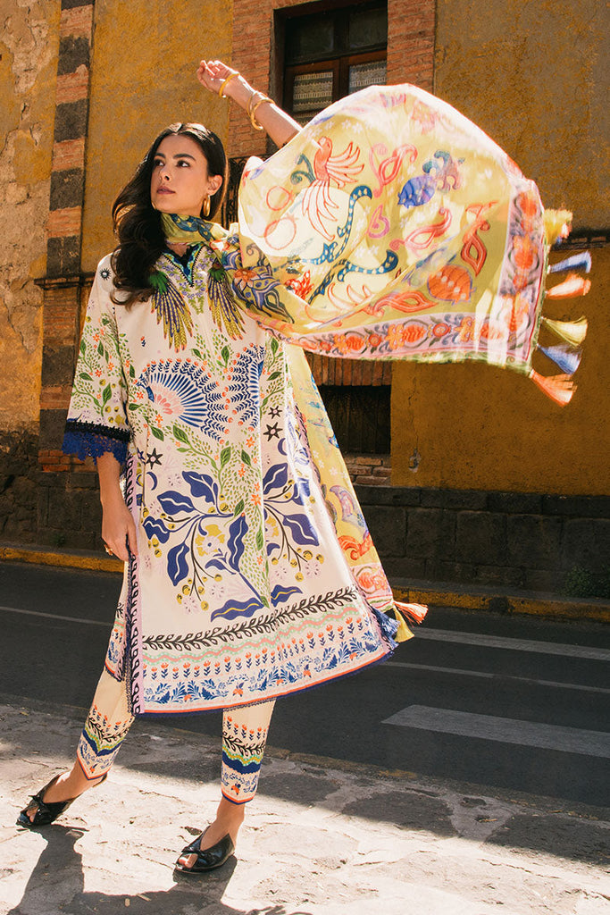 Mushq La Dolce Hemline Lawn Prints Vol-2 – Magnolias
