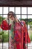 Mushq Mirasol Printed Cambric Lawn – Carmin Rosa