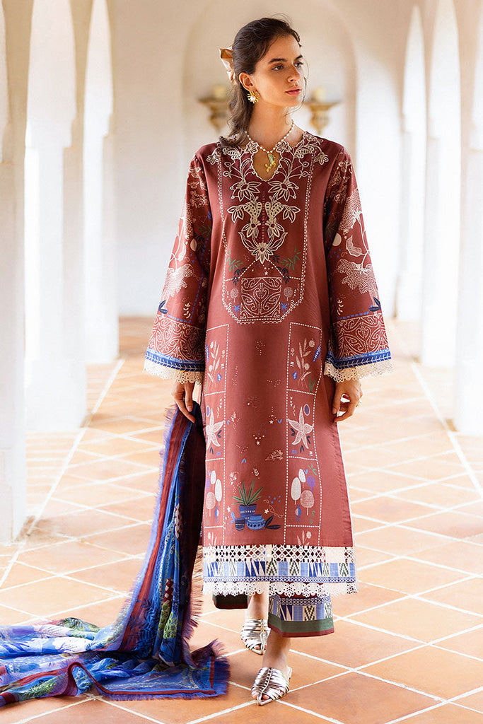 Mushq Mirasol Printed Cambric Lawn – Santo Mio