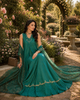 Saadia Asad Noor Eid Printskhas Lawn – D2 – Peacock Green
