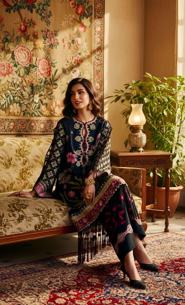 Elan Luxury Lawn 2025 – AZUREH (EL25-04 A)