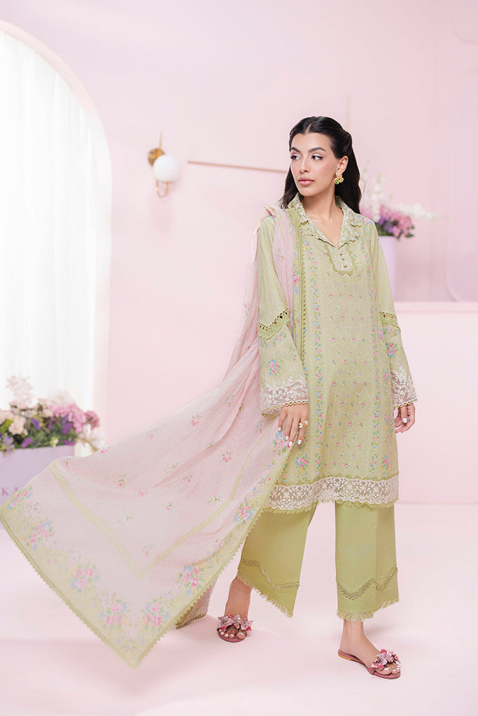 Qalamkar QPrints Lawn Vol-2 – EM-07 (A)  XENA